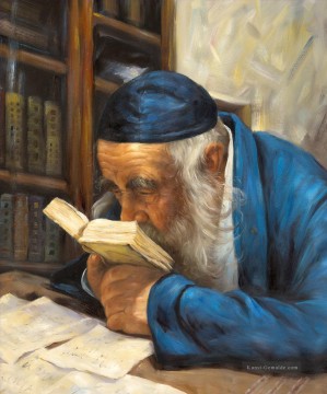  liest - Der alte Mann, der jüdisch liest
